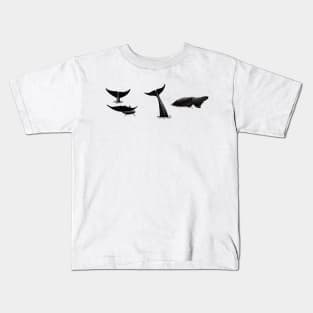 Whale flukes for whale lovers Kids T-Shirt